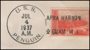 GregCiesielski Penguin AM33 19370704 1 Postmark.jpg