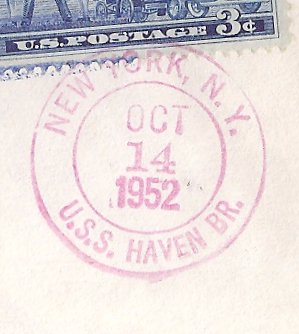 File:GregCiesielski Haven AH12 19521014 2 Postmark.jpg