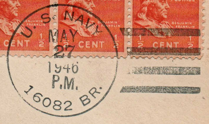 File:GregCiesielski Munda CVE104 19460527 1 Postmark.jpg