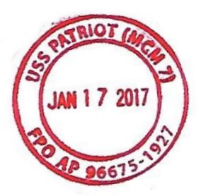 File:GregCiesielski Patriot MCM7 20170117 1 Postmark.jpg