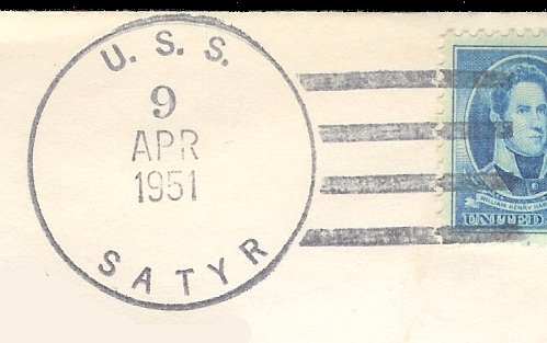 File:GregCiesielski Satyr ARL23 19510409 1 Postmark.jpg