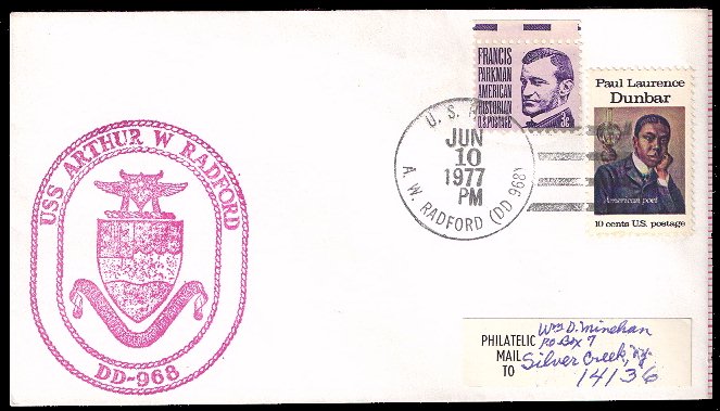 File:GregCiesielski ArthurWRadford DD968 19770610 1 Front.jpg