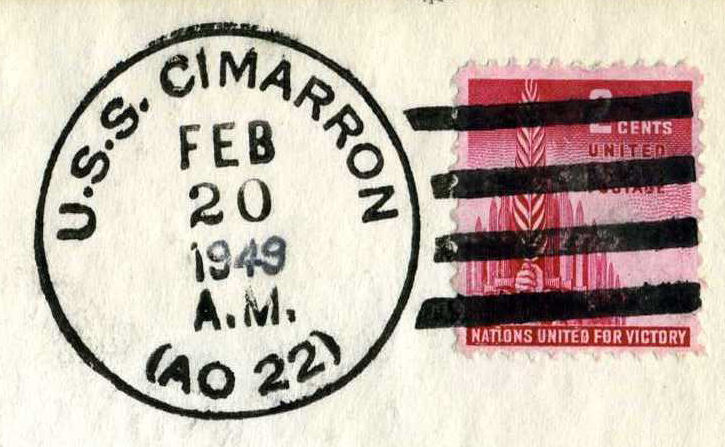File:GregCiesielski Cimarron AO22 19491225 1 Postmark.jpg