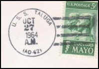 File:GregCiesielski Taluga AO62 19641027 1 Postmark.jpg