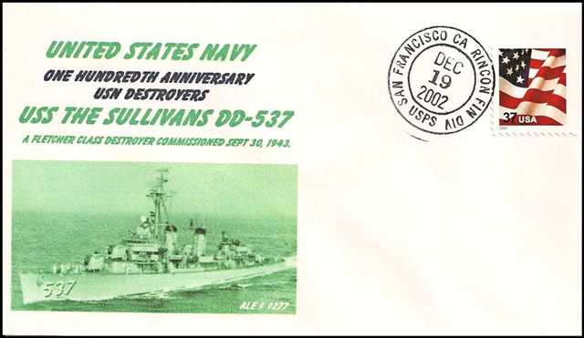 File:GregCiesielski TheSullivans DD537 20021219 1 Front.jpg