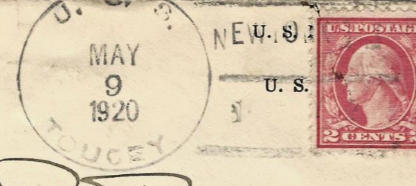 File:GregCiesielski Toucey DD282 19200509 1 Postmark.jpg