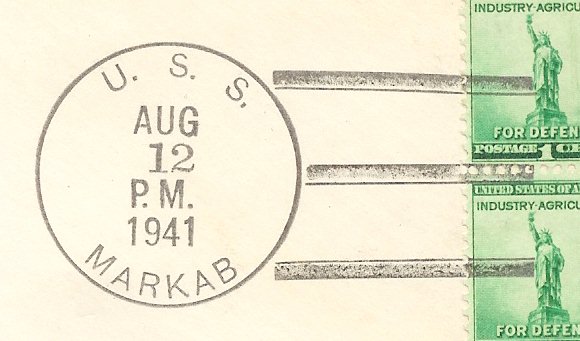 File:GregCiesielski Markab AK31 19410812 1 Postmark.jpg