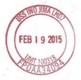 File:GregCiesielski IwoJima LHD7 20150219 2 Postmark.jpg