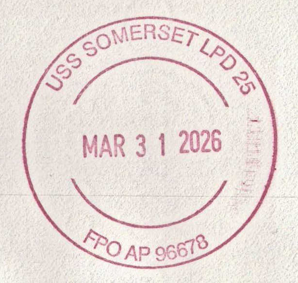 File:GregCiesielski Somerset LPD25 20260331 6 Postmark.jpg