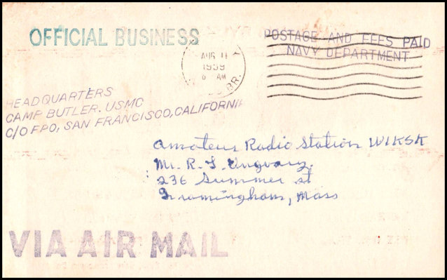 File:GregCiesielski Okinawa CampButler 19590811 1 Front.jpg