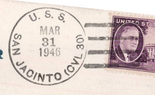 File:GregCiesielski SanJacinto CVL30 19460331 1 Postmark.jpg