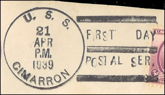 File:GregCiesielski Cimarron AO22 19390421 1 Postmark.jpg