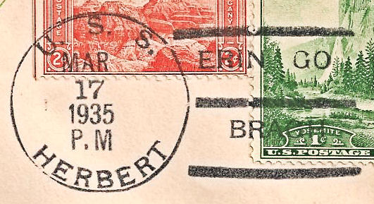 File:GregCiesielski Herbert DD160 19350317 1 Postmark.jpg