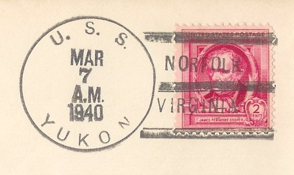 File:GregCiesielski YUKON AF9 19400307 1 Postmark.jpg