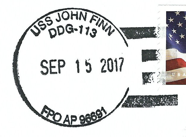 File:GregCiesielski JohnFinn DDG113 20170915 1 Postmark.jpg