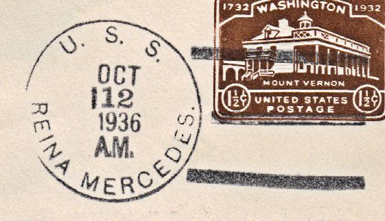 File:GregCiesielski ReinaMercedes IX25 19361012 1 Postmark.jpg