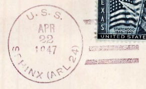 File:GregCiesielski Sphinx ARL24 19470422 1 Postmark.jpg