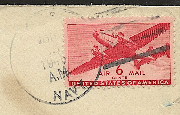 File:JohnGermann Bombard AM151 19450130 1a Postmark.jpg