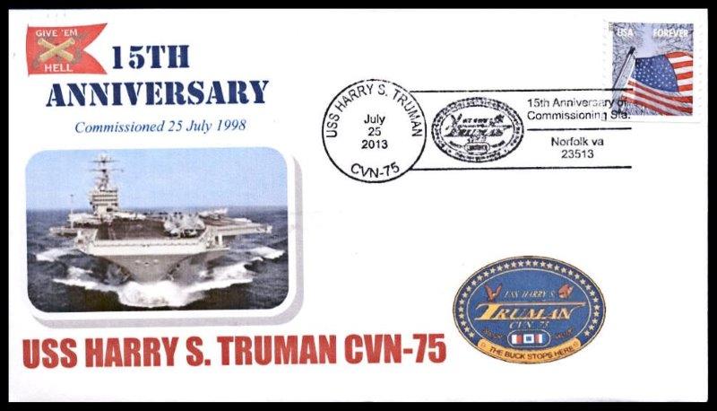 File:GregCiesielski HarrySTruman CVN75 20130725 2 Front.jpg