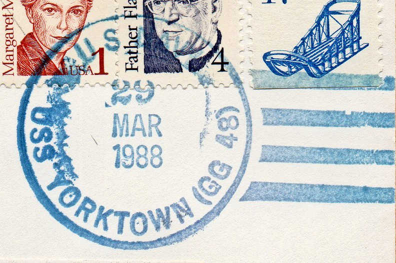 File:GregCiesielski Yorktown CG48 19880329 1 Postmark.jpg