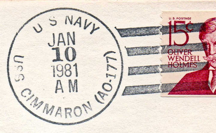 File:GregCiesielski Cimarron AO177 19810110 1 Postmark.jpg