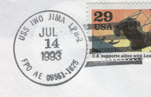 File:GregCiesielski IwoJima LPH2 19930714 2 Postmark.jpg