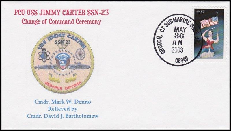 File:GregCiesielski JimmyCarter SSN23 20030530 2 Front.jpg
