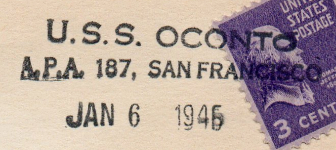 File:GregCiesielski Oconto APAa187 19450106 1 Postmark.jpg