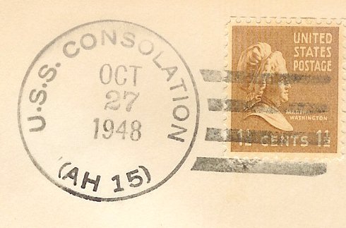 File:GregCiesielski Consolation AH15 19481027 1 Postmark.jpg