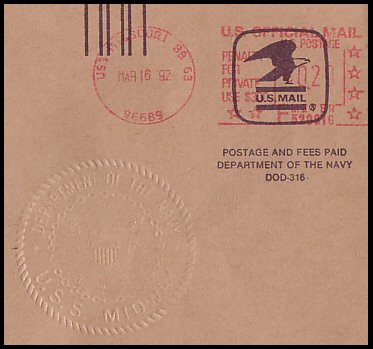 File:GregCiesielski Missouri BB63 19920316 1 Postmark.jpg