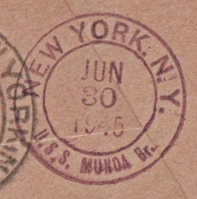 File:GregCiesielski Munda CVE104 19450630 1 Postmark.jpg