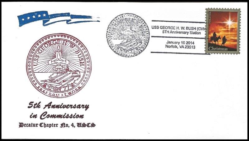 File:GregCiesielski GeorgeHWBush CVN77 20140110 2 Front.jpg