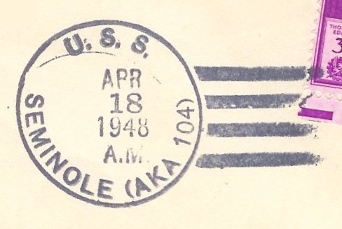 File:GregCiesielski Seminole AKA104 19480418 1 Postmark.jpg