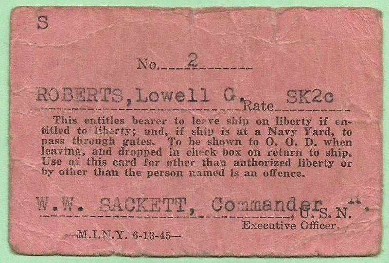 File:GregCiesielski LGR LibertyChit 1944 1 Front.jpg
