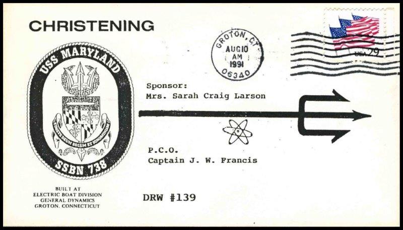 File:GregCiesielski Maryland SSBN738 19910810 1W Front.jpg