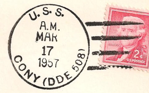 File:GregCiesielski Cony DDE508 19570317 1 Postmark.jpg
