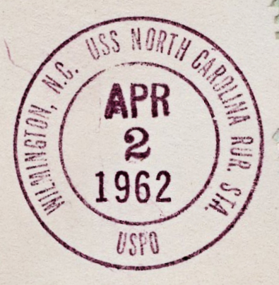 File:GregCiesielski NorthCarolina BB55 19620402 1 Postmark.jpg
