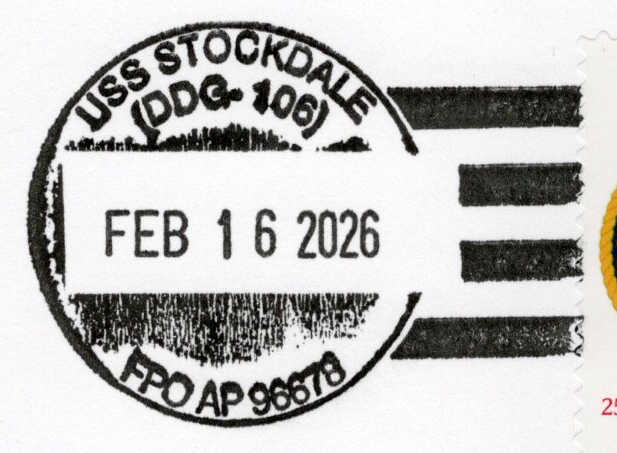File:GregCiesielski Stockdale DDG106 20260216 1 Postmark.jpg