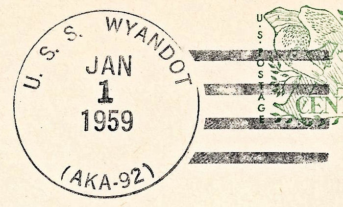 File:GregCiesielski Wyandot AKA92 19590101 1 Postmark.jpg