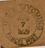 GregCiesielski Wyoming BB32 19290807 1 Postmark.jpg