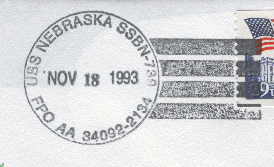 File:GregCiesielski Nebraska SSBN739 19931118 1 Postmark.jpg