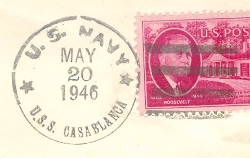 File:GregCiesielski Casablanca CVE55 19460520 1 Postmark.jpg