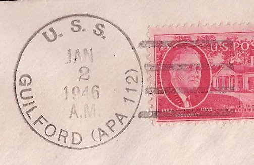 File:GregCiesielski Guilford APA112 19460102 1 Postmark.jpg