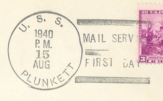 File:GregCiesielski Plunkett DD431 19400815 1 Postmark.jpg