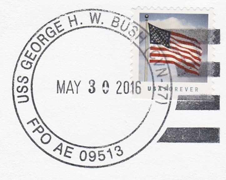 File:GregCiesielski GHWBush CVN77 20160530 1 Postmark.jpg