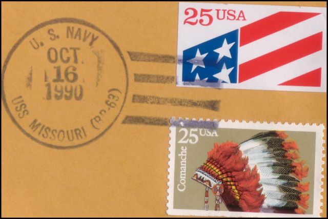 File:GregCiesielski Missouri BB63 19901016 1 Postmark.jpg
