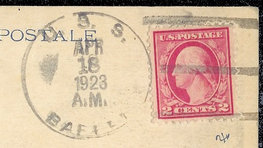 File:GregCiesielski Barker DD213 19230418 1 Postmark.jpg