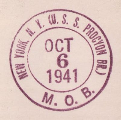 File:GregCiesielski Procyon AK19 19411006 1 Postmark.jpg