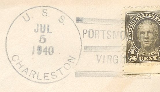File:GregCiesielski Charleston PG51 19400705 1 Postmark.jpg