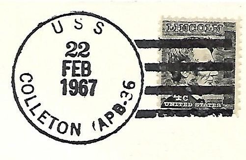 File:GregCiesielski Colleton APB36 19670222 1 Postmark.jpg